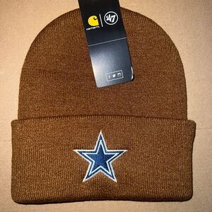 Carhartt x 47 Brand brown Dallas Cowboys Beanie